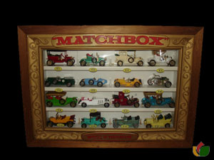 matchbox models of yesteryear display case